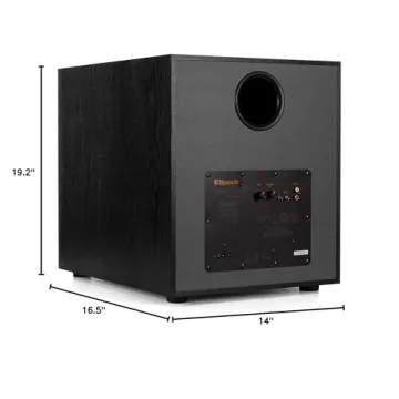 Klipsch R-120SW Subwoofer - Powerful 12-Inch Bass Performance