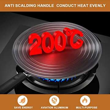 AHOUGER Heat Diffuser Plate - Upgrade for Gas Stoves