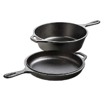 Transform Cooking with Lodge Cast Iron Combo Cooker