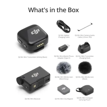 DJI Mic Mini Wireless Microphone for Vlogging
