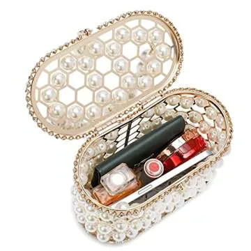 Dazzling Pearl Evening Handbag for Elegant Occasions