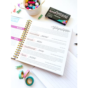 Calligraphy Kit for Beginners with Calligraphy Workbook