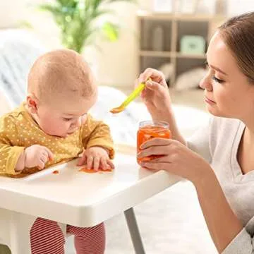 Haakaa Baby Food Storage Jars with Silicone Lids - 6 Pack