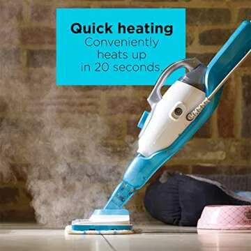 BLACK+DECKER 7-in-1 Steam Mop and Steam Glove Handheld Steamer, Complete Steam Cleaning Solution, Corded (HSMC1361SGP)