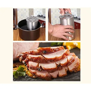 Stainless Steel Meat Press for Healthy Homemade Deli Meat