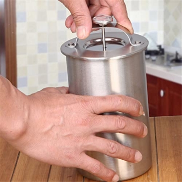 Stainless Steel Meat Press for Healthy Homemade Deli Meat