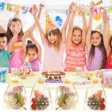 Hopttreely Gold Organza Gift Bags - 100pcs 4x4.72 inches