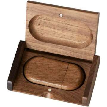 64GB Wooden USB3.0 Flash Drive - Ideal Gift Option