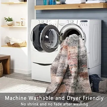 vivorug Ultra Soft Washable Area Rug 8x10 Non Slip