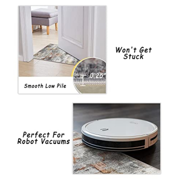 vivorug Ultra Soft Washable Area Rug 8x10 Non Slip