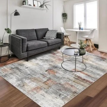 vivorug Ultra Soft Washable Area Rug 8x10 Non Slip