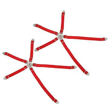 VGEBY RC Seat Belt: Simulated Safety Straps for 1/10 Trucks