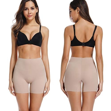 WOWENY Slip Shorts Seamless Anti-Chafing Boy Shorts