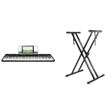 Alesis Recital Digital Piano with RockJam Adjustable Stand