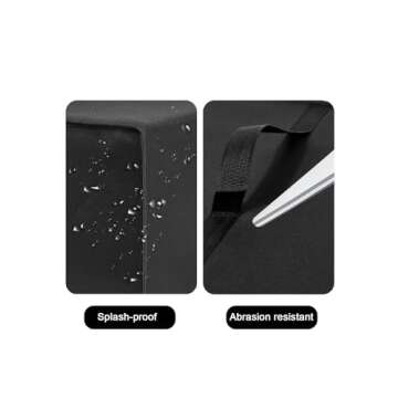 Slushie Machine Cover Frozen Drink Maker Lid Waterproof Dustproof Anti-Static Nylon Lid For Ninja Professional Maker Slushie Machine FS301/Ninja SLUSHi Professional Frozen Drink Maker FS301C (Black)