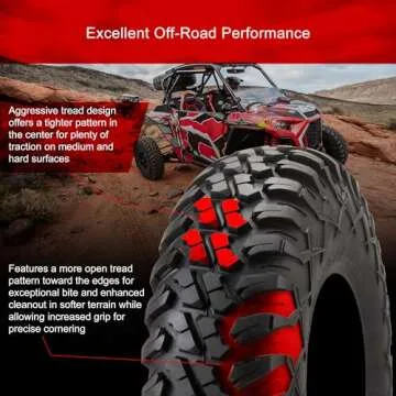 Tusk Terrabite® Radial Tire 27x11-12 for ATVs