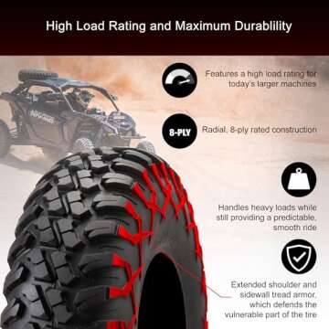 Tusk Terrabite® Radial Tire 27x11-12 for ATVs