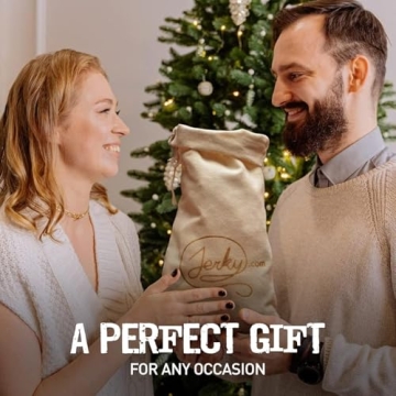 Gourmet Jerky Gift Basket for Men | 12 Meat Sticks Sampler