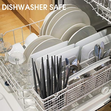 Glamfields 10 Pairs Stylish Dishwasher Safe Chopsticks
