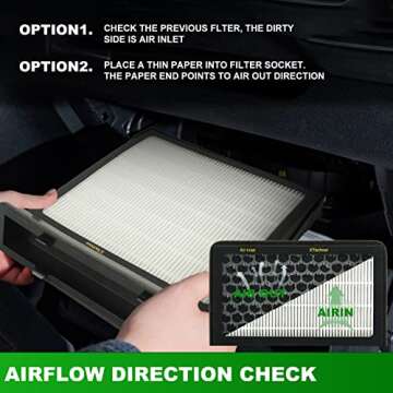 XTechnor HEPA Cabin Air Filter for Jeep Gladiator and Wrangler