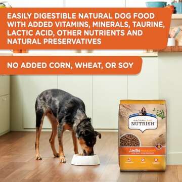 Rachael Ray Nutrish Limited Ingredient Diet Lamb Meal & Brown Rice Recipe, 28 Pounds, 007119000675