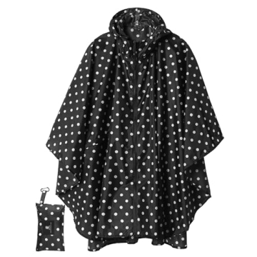 Stylish and Functional Women's Rain Poncho for All Sizes
