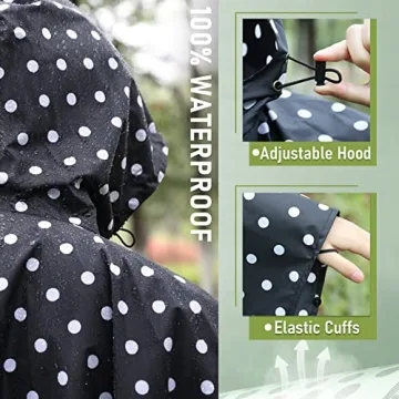 Stylish and Functional Women's Rain Poncho for All Sizes