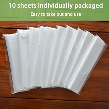 10 Pack Drop Cloths for Painting and Renovation