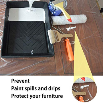 10 Pack Drop Cloths for Painting and Renovation