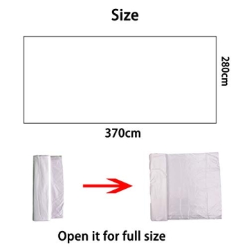 10 Pack Drop Cloths for Painting and Renovation