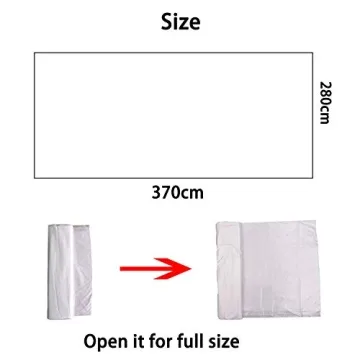 10 Pack Drop Cloths for Painting and Renovation