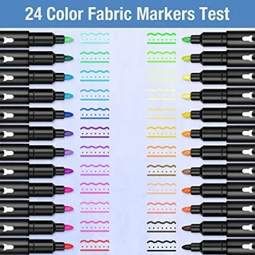 Vibrant Fabric Markers Set for Creative Projects