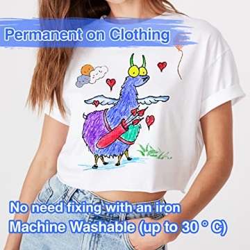 Vibrant Fabric Markers Set for Creative Projects