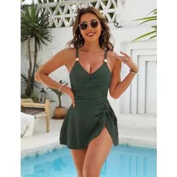 Stylish Tummy Control One Piece Swimwear for Women