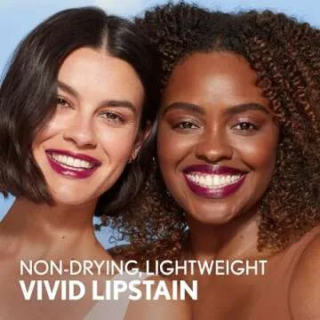 COVERGIRL Outlast, 45 Brazen Raisin, Lipstain, Smooth Application, Precise Pen-Like Tip, Transfer-Proof, Satin Stained Finish, Vegan Formula, 0.06oz