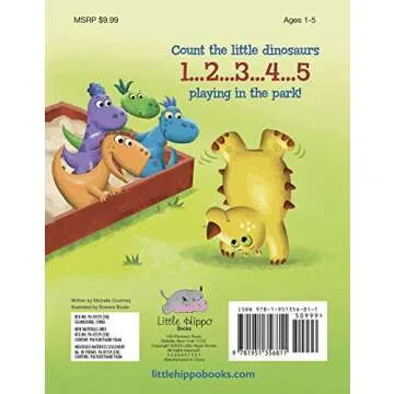 Five Little Dinosaurs - Children's Chunky Padded Board Book - Friendship