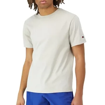 Champion Classic, Everyday Tee, Comfortable Soft Men's T-Shirt (Reg. Or Big & Tall), Autumn Beige