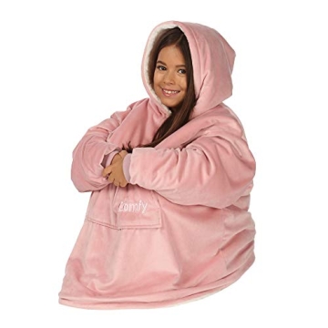 THE COMFY Original Jr Sherpa Wearable Blanket for Kids