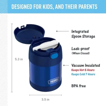 THERMOS FUNTAINER Kids Insulated Food Jar with Spoon