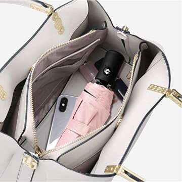 Shinok Travel Compact Umbrella - Auto Open Close for Women