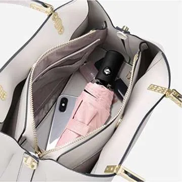 Shinok Travel Compact Umbrella - Auto Open Close for Women