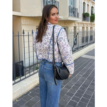 Stylish Wyeysyt Cropped Puffer Jacket for Women