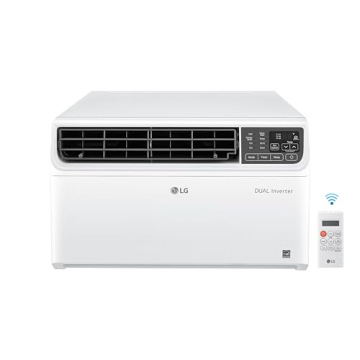 LG 10,000 BTU Dual Inverter Window AC with Smart Features