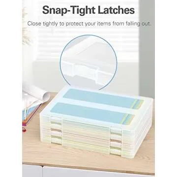 iBune A4 Craft Paper Storage Box - Organize with Ease