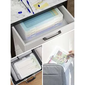 iBune A4 Craft Paper Storage Box - Organize with Ease