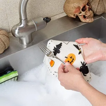 DII Swedish Dishcloths for Eco-Friendly Kitchen Cleaning