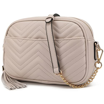 Lola Mae Quilted Crossbody Bag - Stylish and Spacious Shoulder Purse