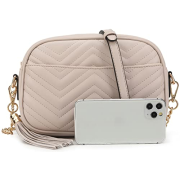 Lola Mae Quilted Crossbody Bag Medium Lightweight Purse