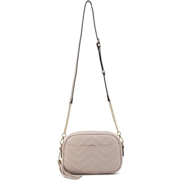 Lola Mae Quilted Crossbody Bag Medium Lightweight Purse