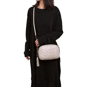 Lola Mae Quilted Crossbody Bag Medium Lightweight Purse